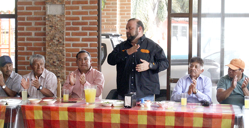 Ex-presidentes de juntas auxiliares se adhieren a la campaña de Isauro López “Chawaro”