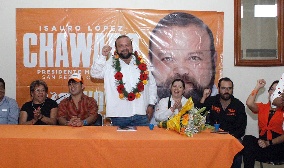 Isauro López “Chawaro” primer lugar en preferencia