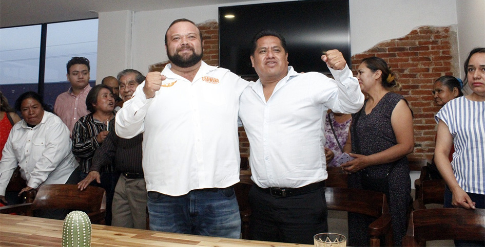 Liderazgos panistas expresan su adhesión a la candidatura de Isauro López “Chawaro”