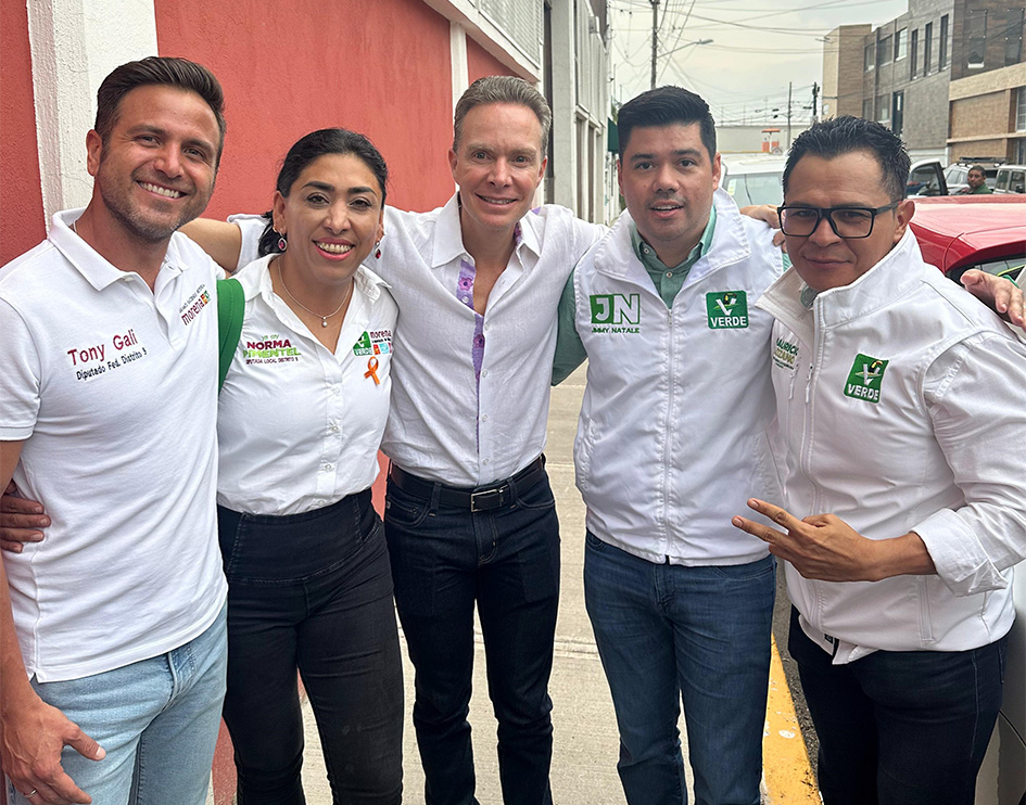Mauricio Lozano recibe apoyo total de Manuel Velasco y Claudia Sheinbaum