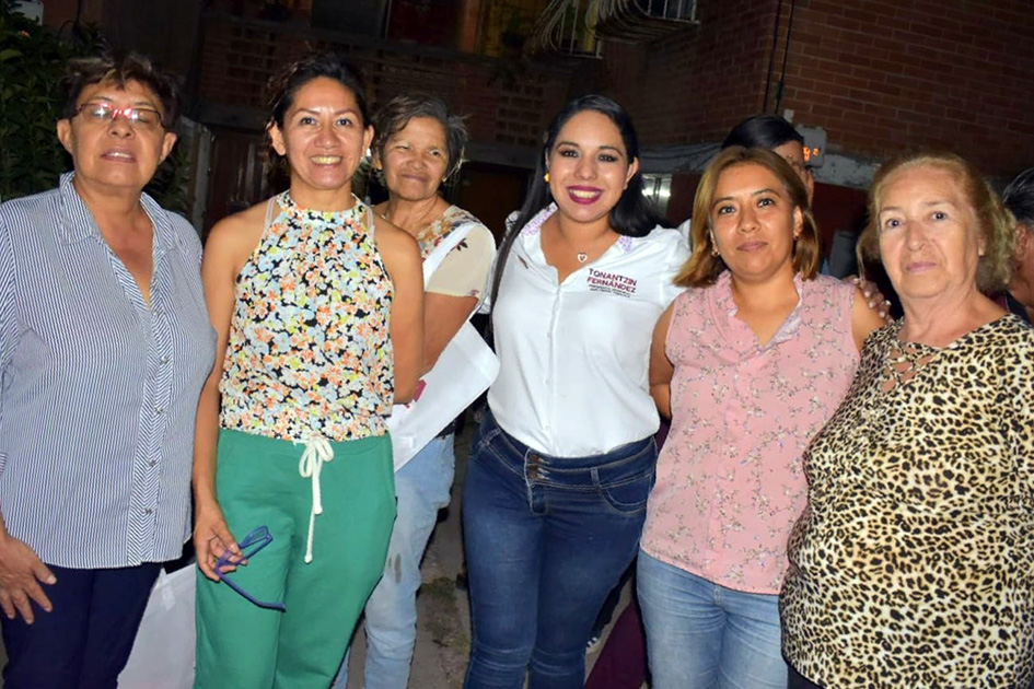Miles de cholultecas se suman al equipo ganador de Tonantzin Fernández