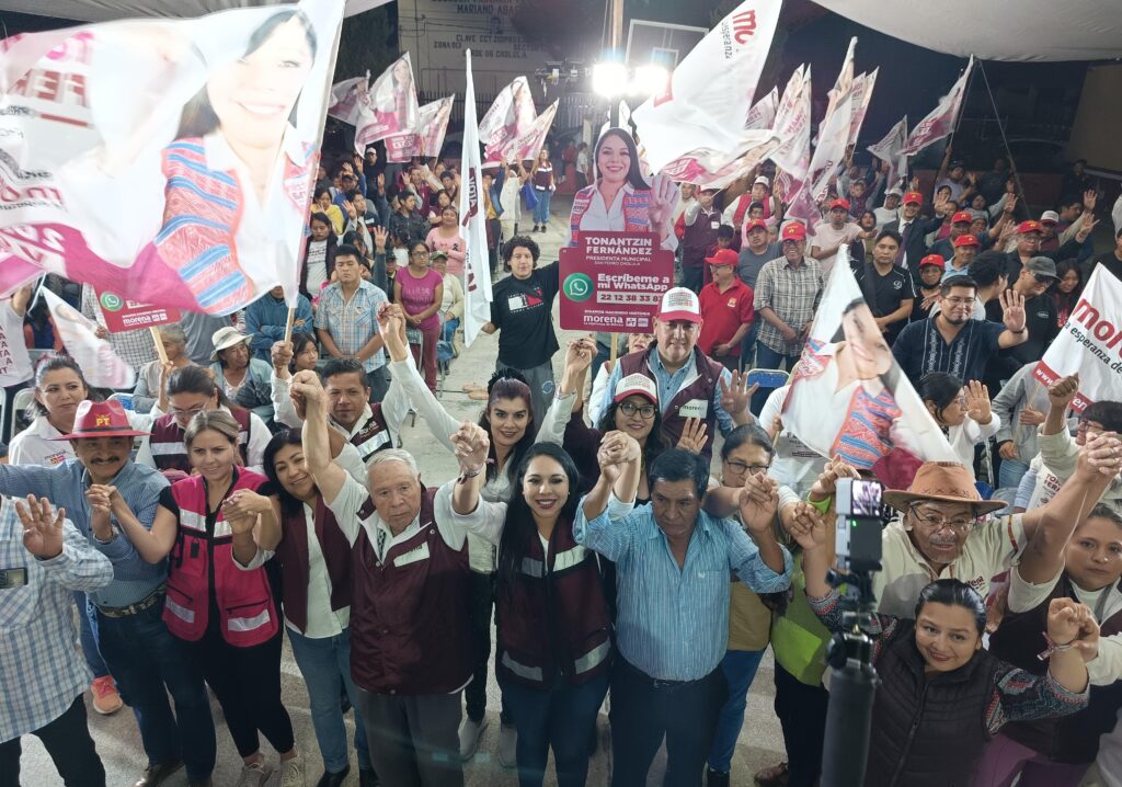Para nosotros, la prioridad es el pueblo de Cholula: Tonantzin Fernández