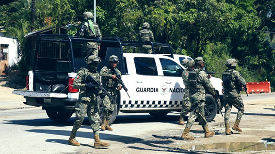 Presencia policiaca en todo el municipio