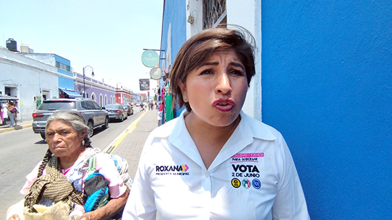 Salud, seguridad y educación las principales peticiones: Roxana Luna