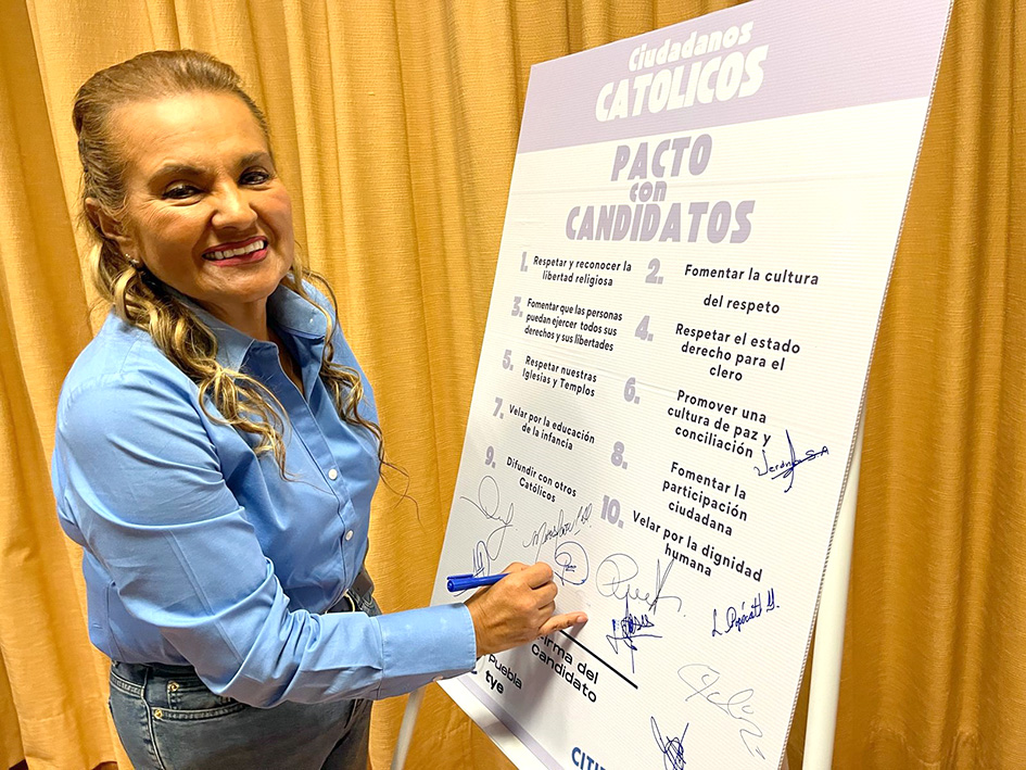 Se compromete Lolita Parra a respetar libertad de culto