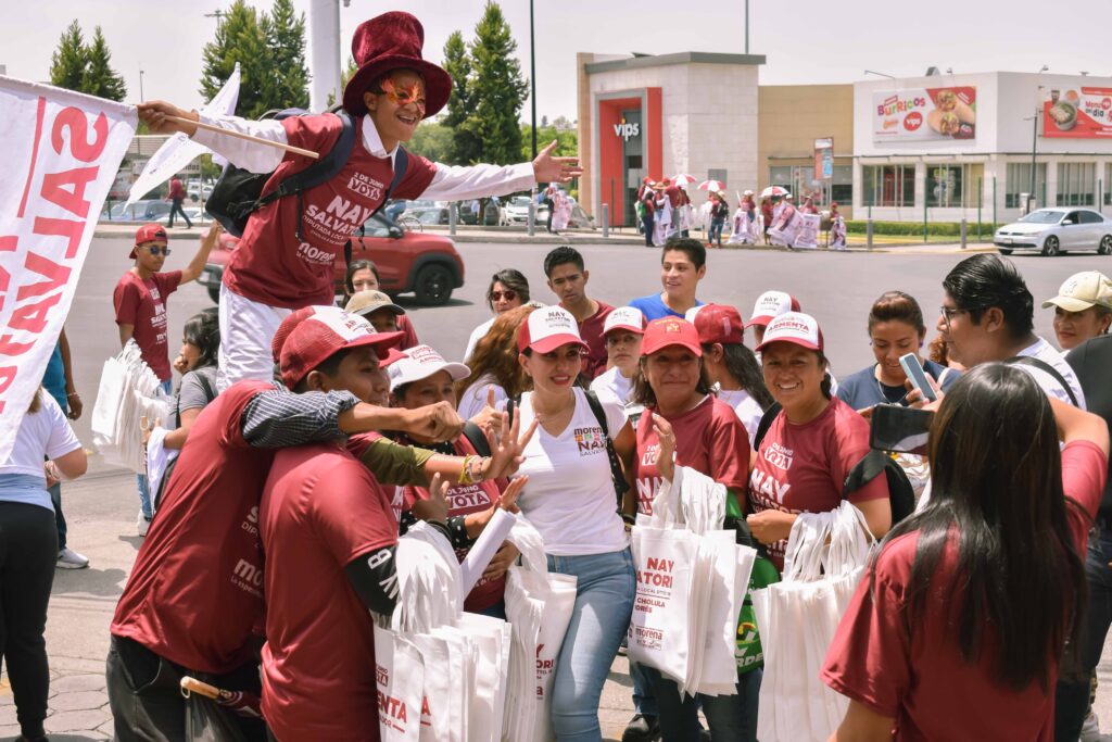 Un éxito para Nay Salvatori su cierre de campaña