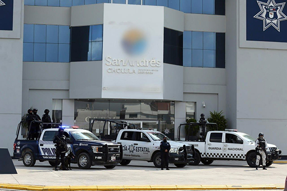 Implementa policía de San Andrés Cholula operativo de seguridad ante elecciones 2024