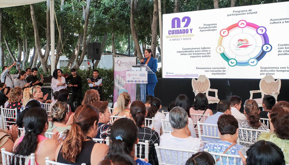 San Andrés Cholula con igualdad, equidad e inclusión social: Lupita Cuautle