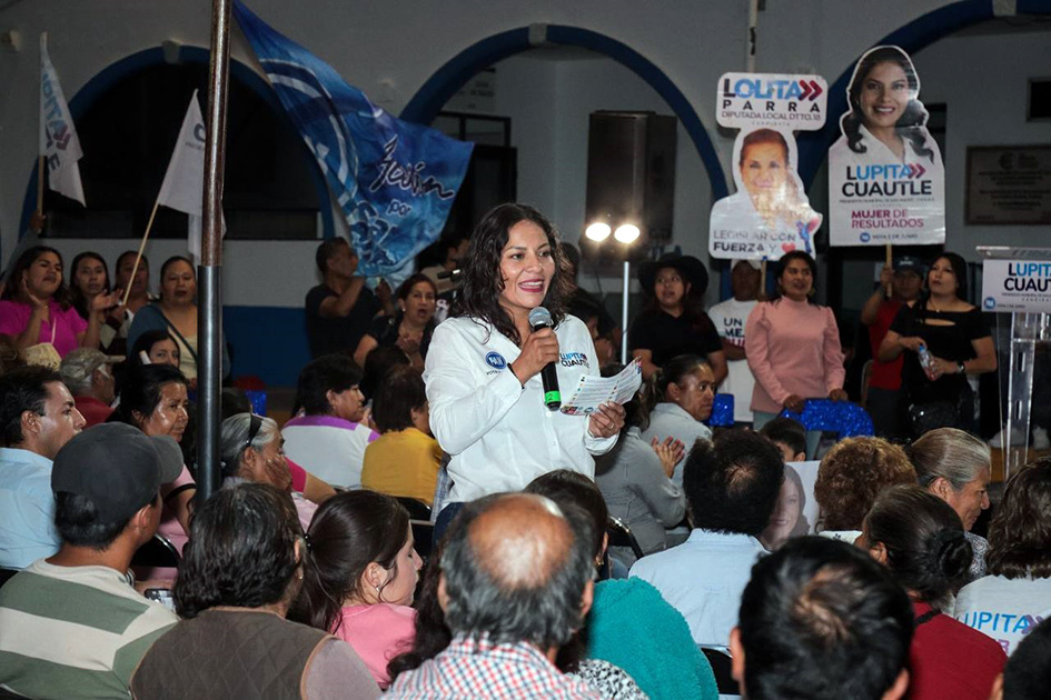Sabemos quiénes están detrás del intento de fraude electoral, sabemos desde donde operan: Lupita Cuautle