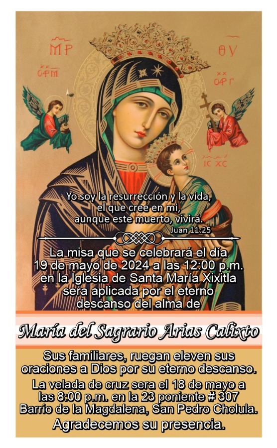 Recordatorios a 9 días de su partida