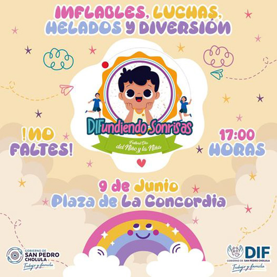 Domingo 9 de junio «Día del Niño»