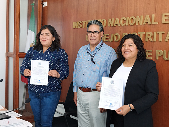 Logramos la victoria: Karina Pérez Popoca