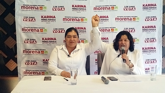 Logramos la victoria: Karina Pérez Popoca