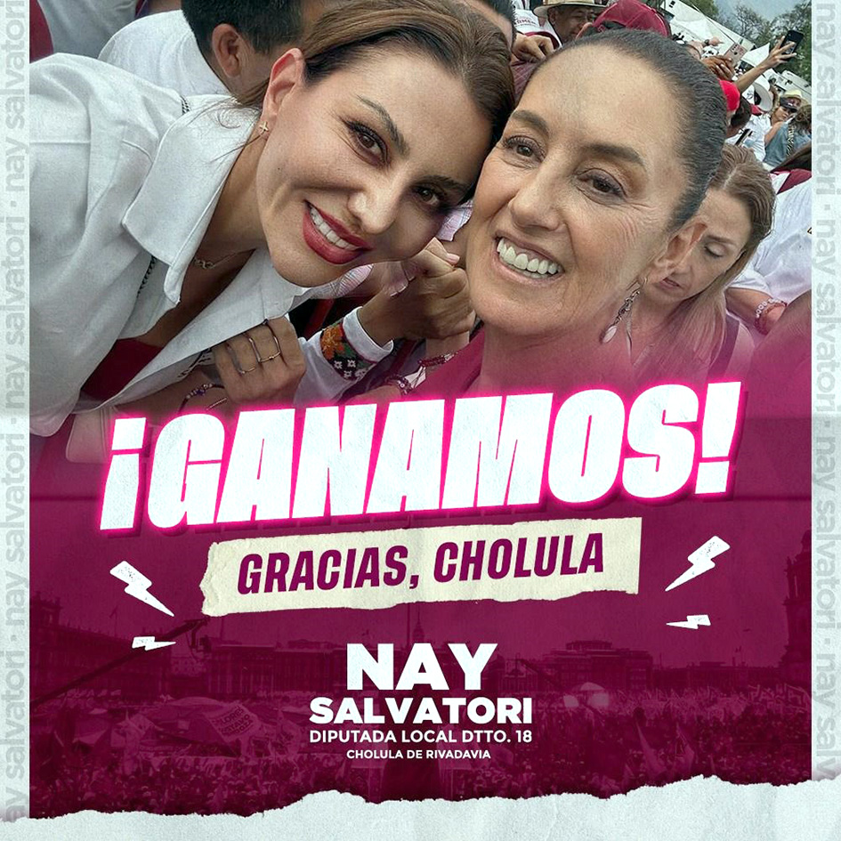 Nay Salvatori llegará al Congreso local; Vence a Dolores Parra en las urnas