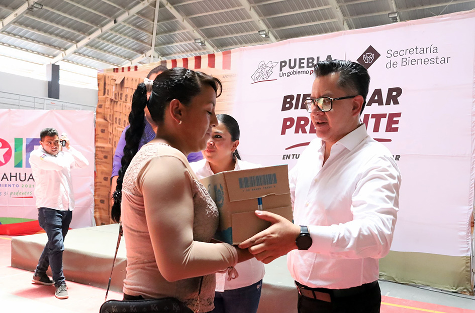 Reduce Bienestar brecha de desigualdad en Chignahuapan y Aquixtla