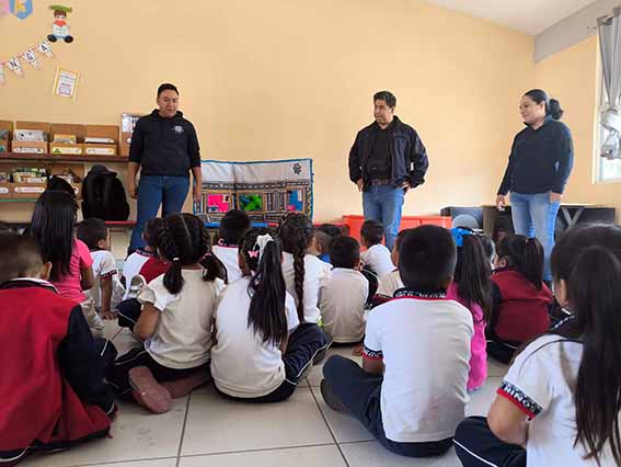 Talleres a infantes para una movilidad segura