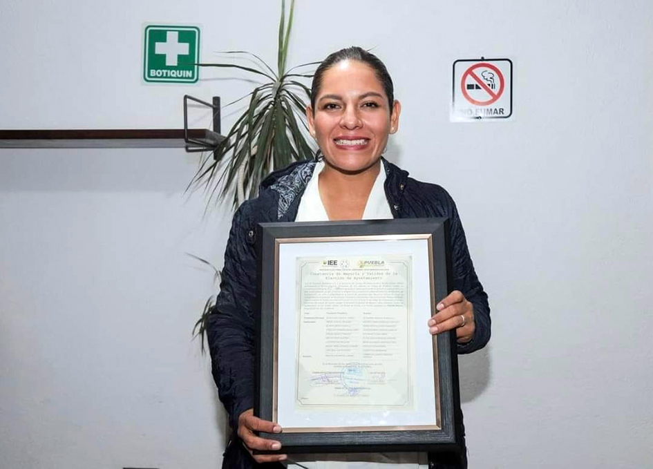 Lupita Cuautle, presidenta electa de San Andrés Cholula