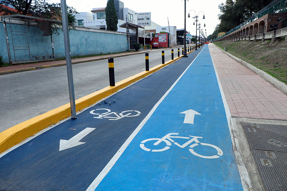 Quedó terminada la ciclovía de la 14