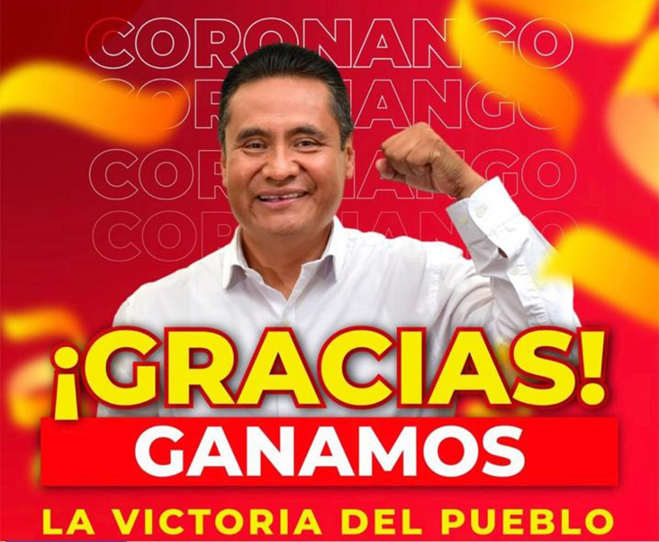 Ganó Armando Aguirre la elección a presidente municipal de Coronango