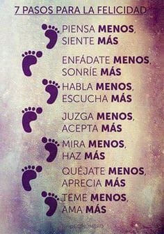 Los 7 Pasos para la Felicidad