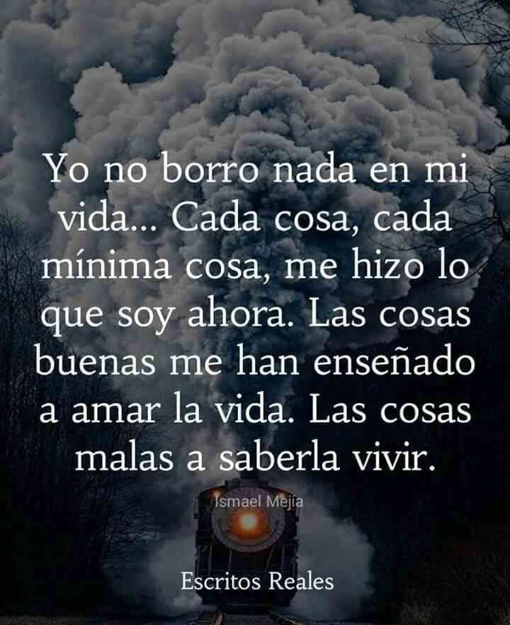 Yo no borro nada de mi…