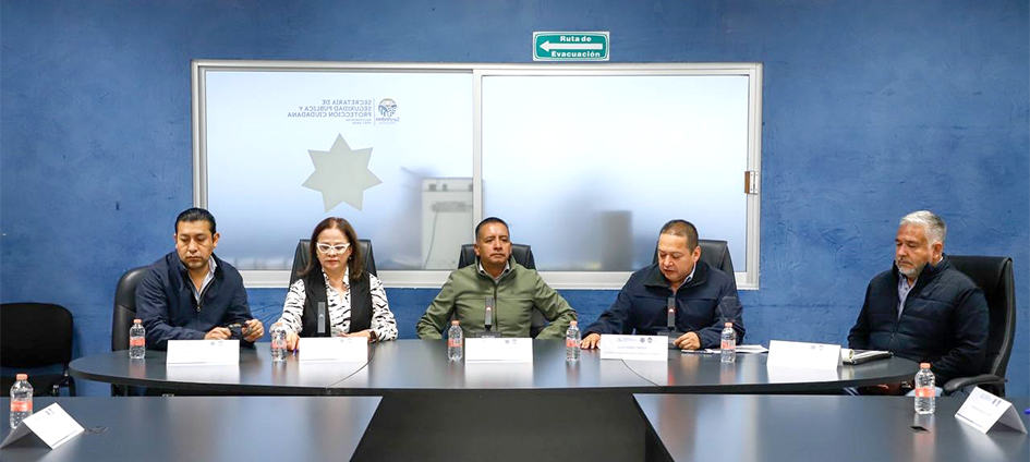Encabeza Mundo Tlatehui mesa semanal de seguridad y justicia