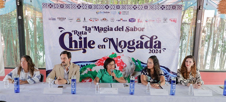 Presentan segunda edición de la “Ruta la Magia del Sabor, Chile en Nogada