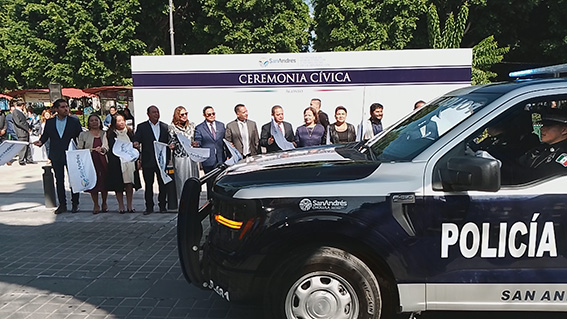 Se tienen 13 nuevas patrullas para sanandreseños