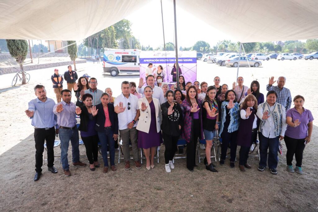 Combate Gobierno municipal de Lupita Cuautle el acoso sexual con ‘Apropiación Violeta’