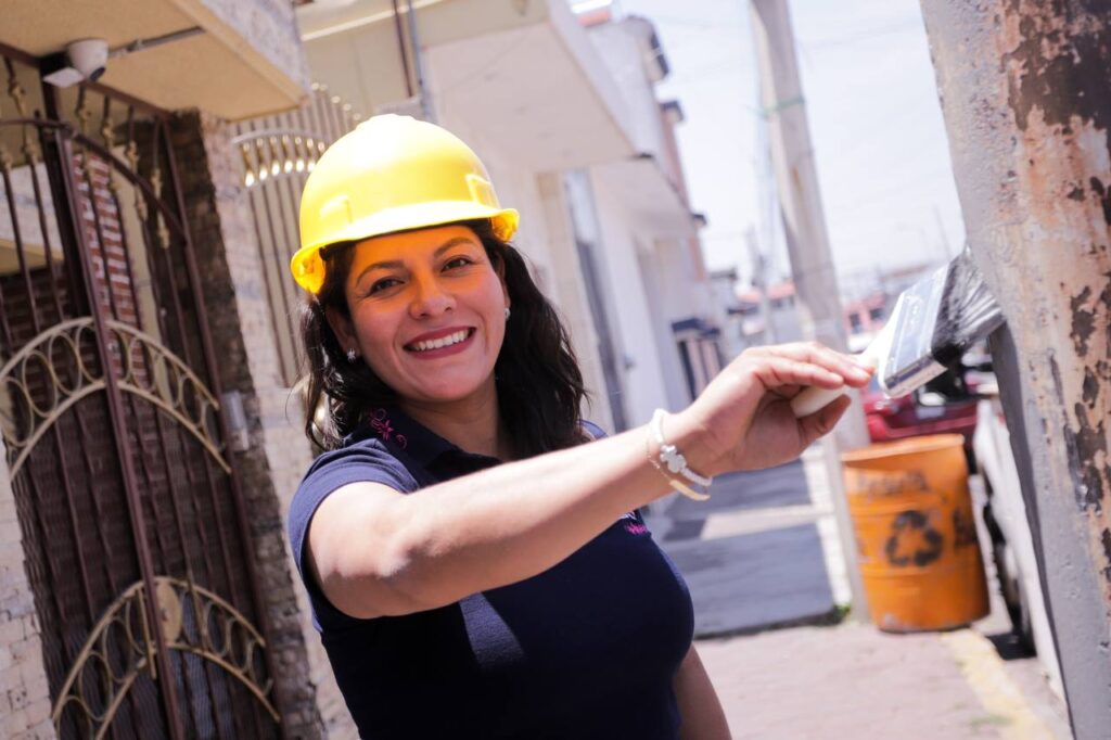 Mejora Lupita Cuautle la imagen urbana de espacios públicos