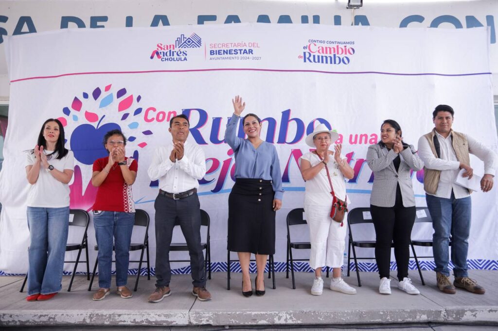 Por una mejor nutrición, apoyos alimentarios llegan a miles de familias en San Andrés Cholula