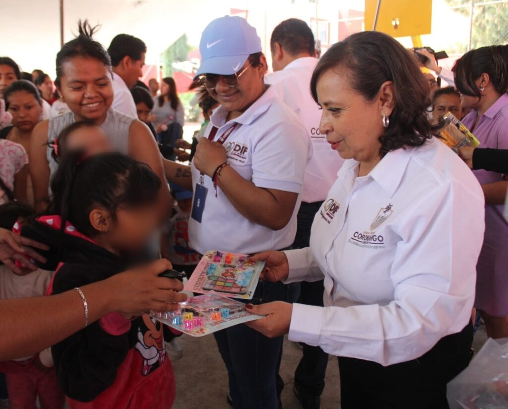 Realiza Coronango Caravana de la Niñez y entrega 5 mil juguetes