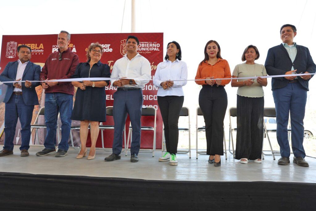 Inaugura Omar Muñoz importante obra conjunta con el Gobierno del Estado