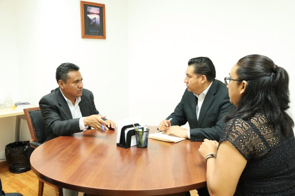 Con apoyo del Gobierno del Estado, Armando Aguirre iniciará construcción de pozo de absorción de agua en Coronango