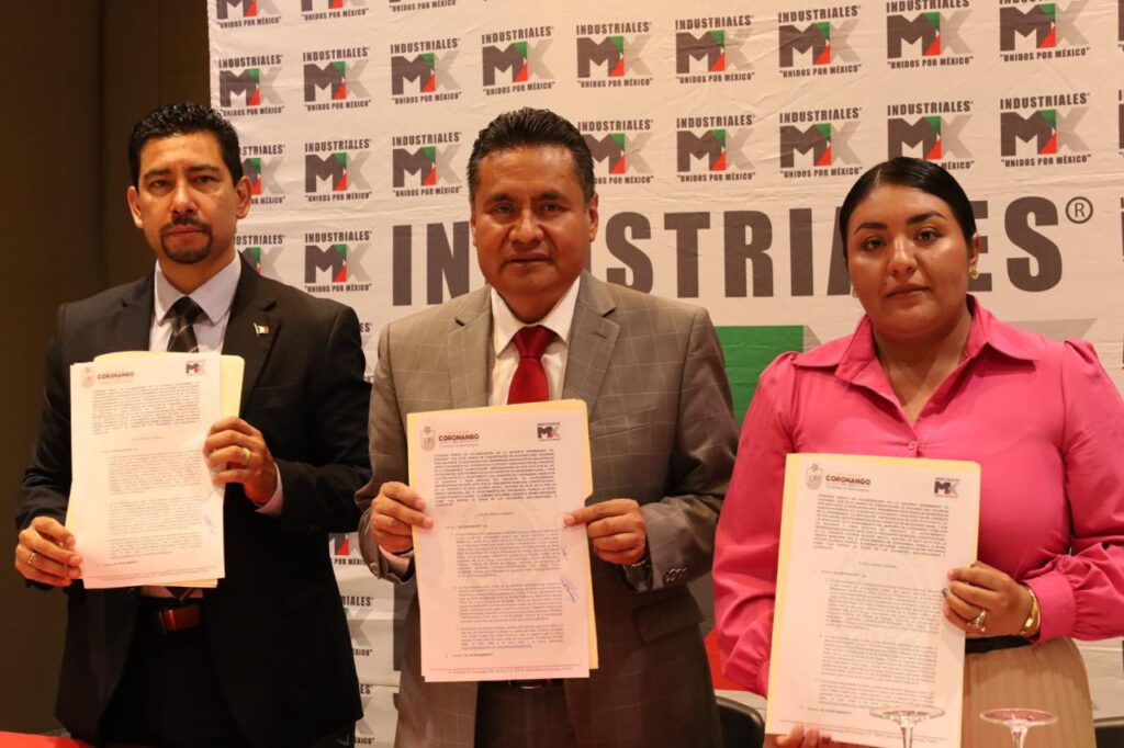 Coronango firma convenio con IndustrialesMX para impulsar empleo y formación para jóvenes y emprendedores