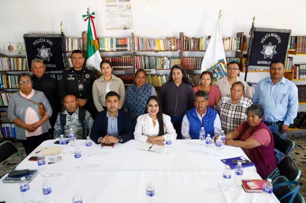 Tonantzin Fernández reafirma su compromiso con la seguridad en San Agustín Calvario