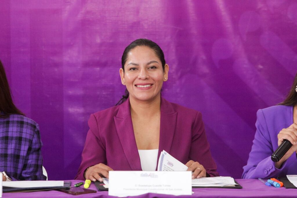 San Andrés Cholula reafirma su compromiso por una vida libre de violencia para las mujeres