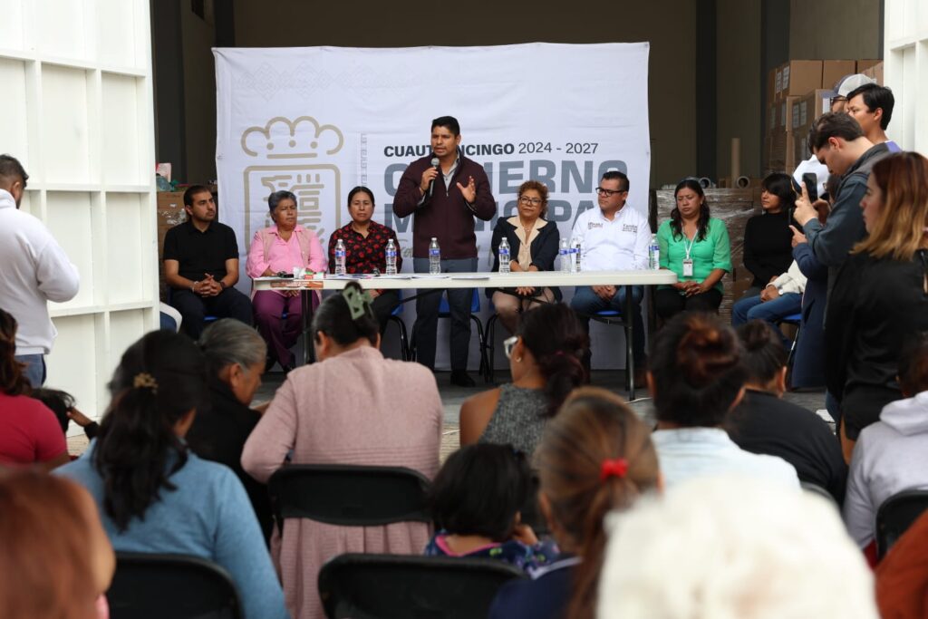 Anuncia Omar Muñoz próxima construcción de la “Casa del Abue” en Cuautlancingo