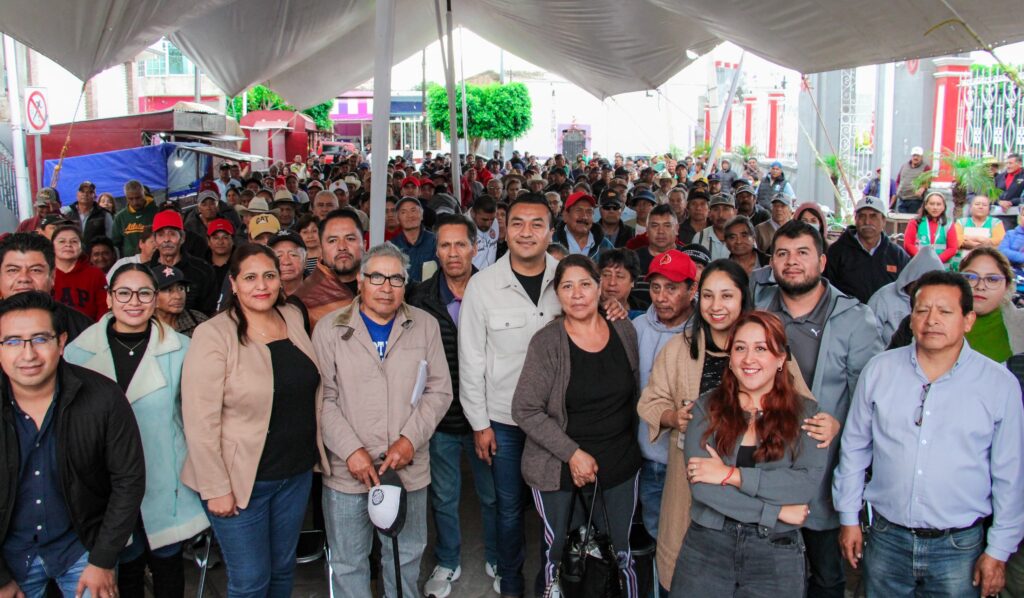 Impulsando al Campo: Roberto Solís Inicia Asambleas Informativas para Entrega de Fertilizantes en Huejotzingo
