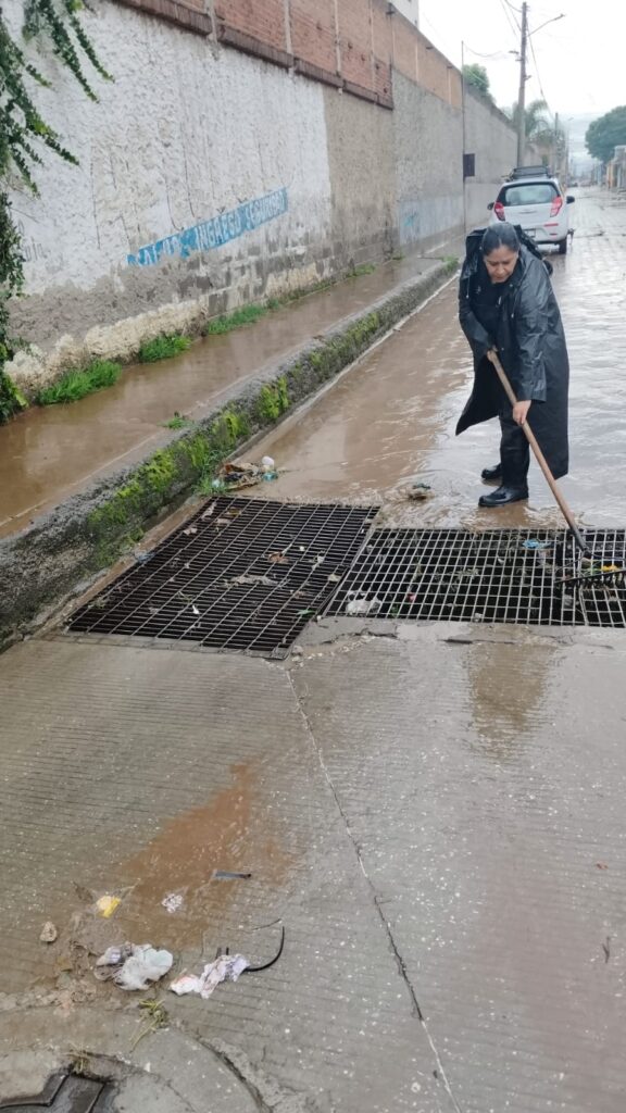 Acciones coordinadas ante lluvias intensas en San Pedro Cholula