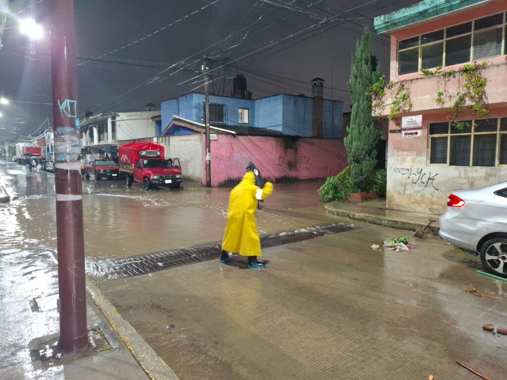 Atención inmediata a lluvias en San Pedro Cholula gracias al trabajo coordinado entre gobierno y ciudadanía