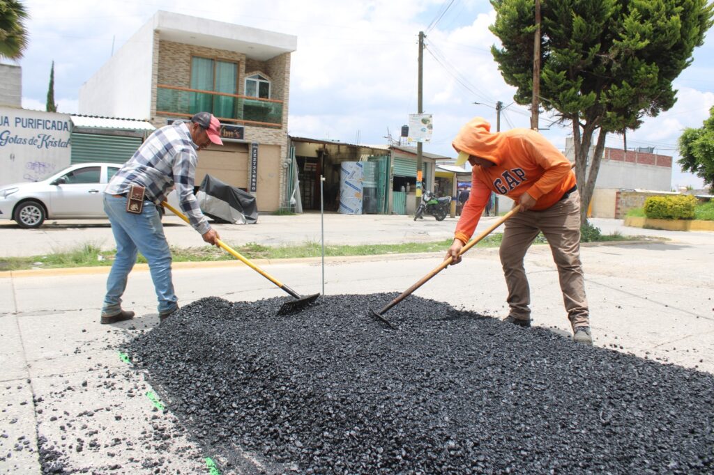 Invierte Coronango 1.9 mdp en acciones de bacheo y obras complementarias