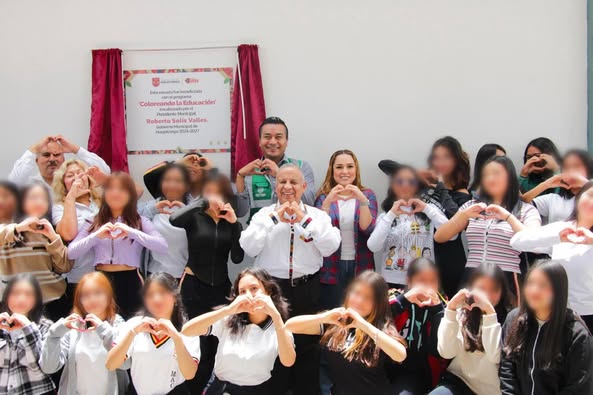 Coloreando la Educación transforma la Secundaria Maximino Ávila Camacho en Huejotzingo