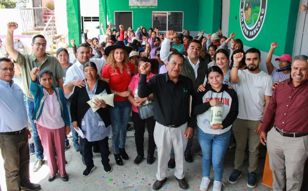 Huejotzingo inaugura tres nuevas lecherías LICONSA en juntas auxiliares