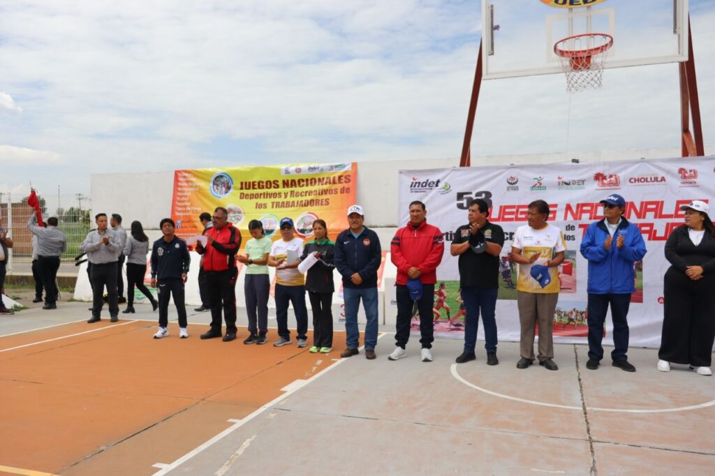 San Pedro Cholula es sede de los 53 Juegos Deportivos y Recreativos de los Trabajadores – Etapa Estatal