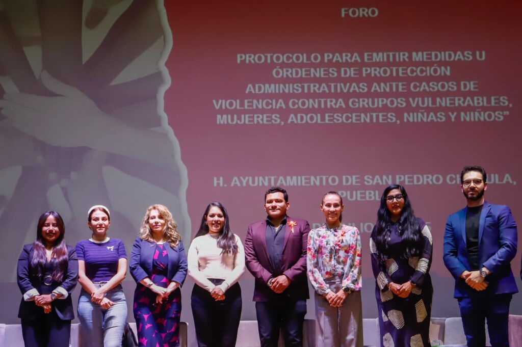 “No más violencia en San Pedro Cholula”: Tonantzin Fernández inaugura foro para proteger a grupos vulnerables
