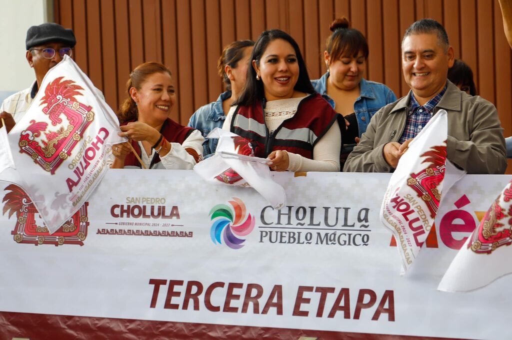 Gobierno de San Pedro Cholula avanza en mejora de infraestructura vial con acciones concretas