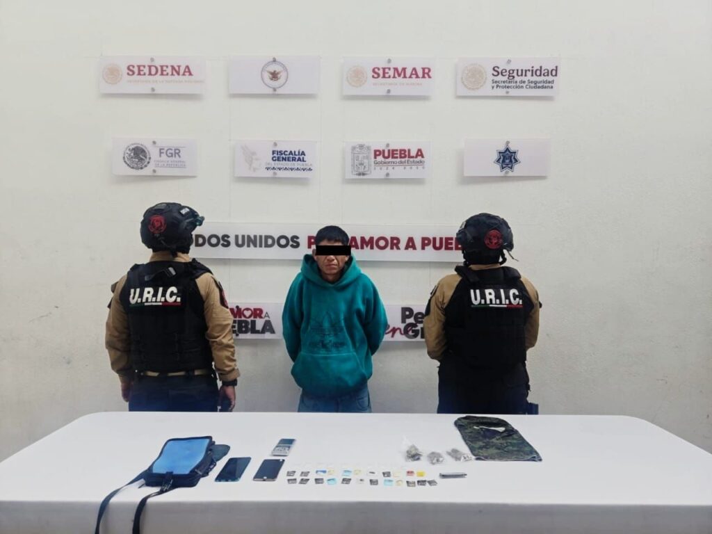 Detienen a Presunto Narcomenudista