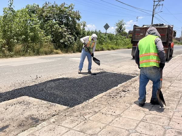 Inicia primera etapa de bacheo en Coronango para mejorar vialidades