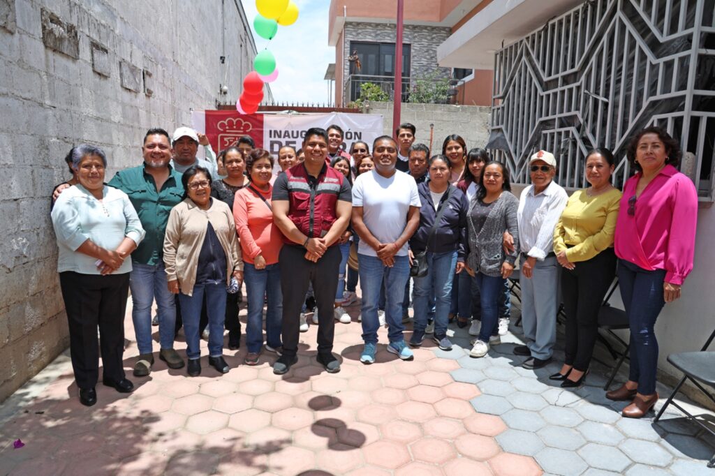 Omar Muñoz realiza jornada integral de trabajo en Cuautlancingo